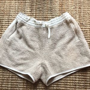 Outdoor Voices Megafleece Shorts Oatmeal